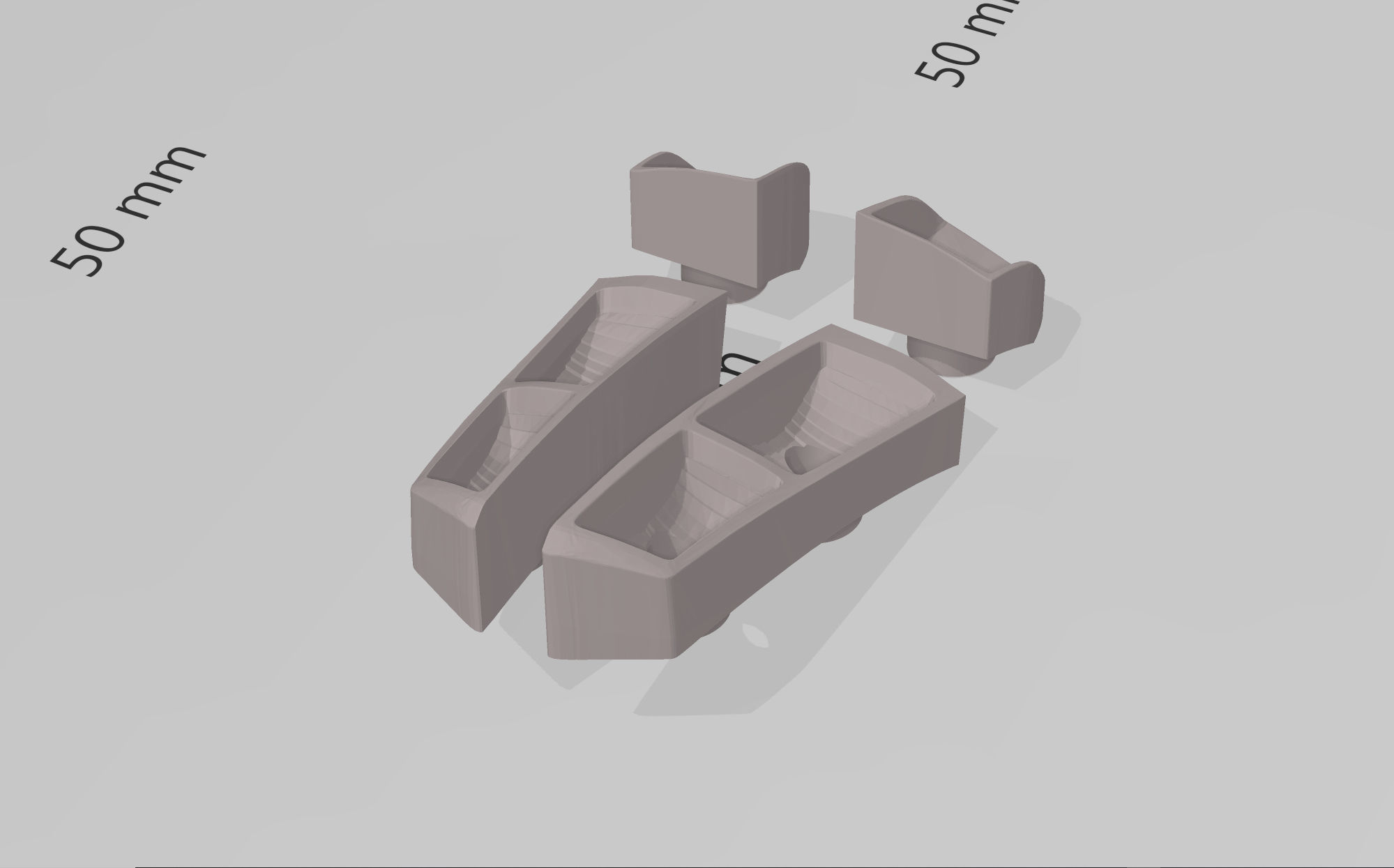 S14 Headlightbucket DMAX for RC  3D print model_2