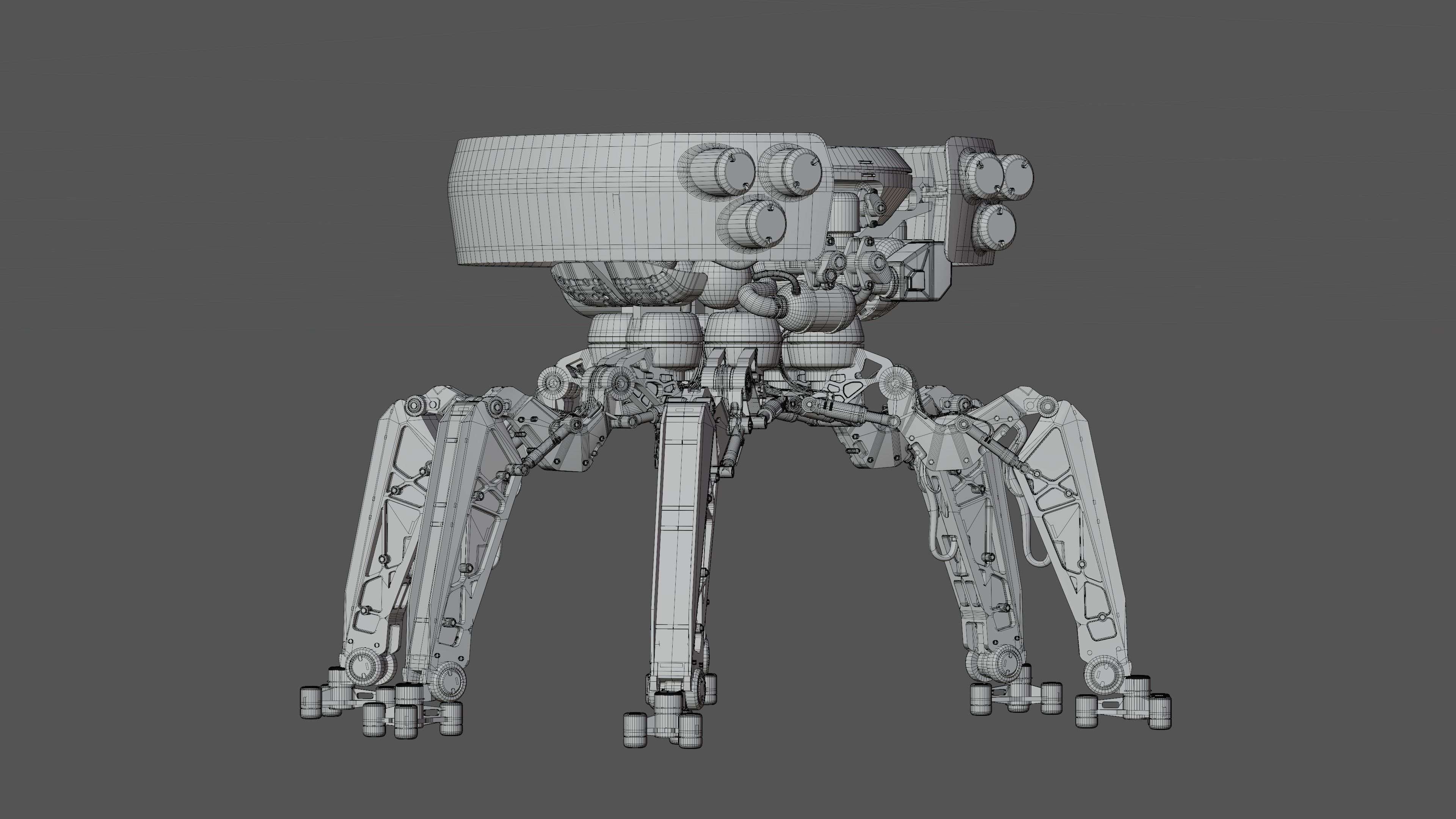 Crabot robot 3D model_6
