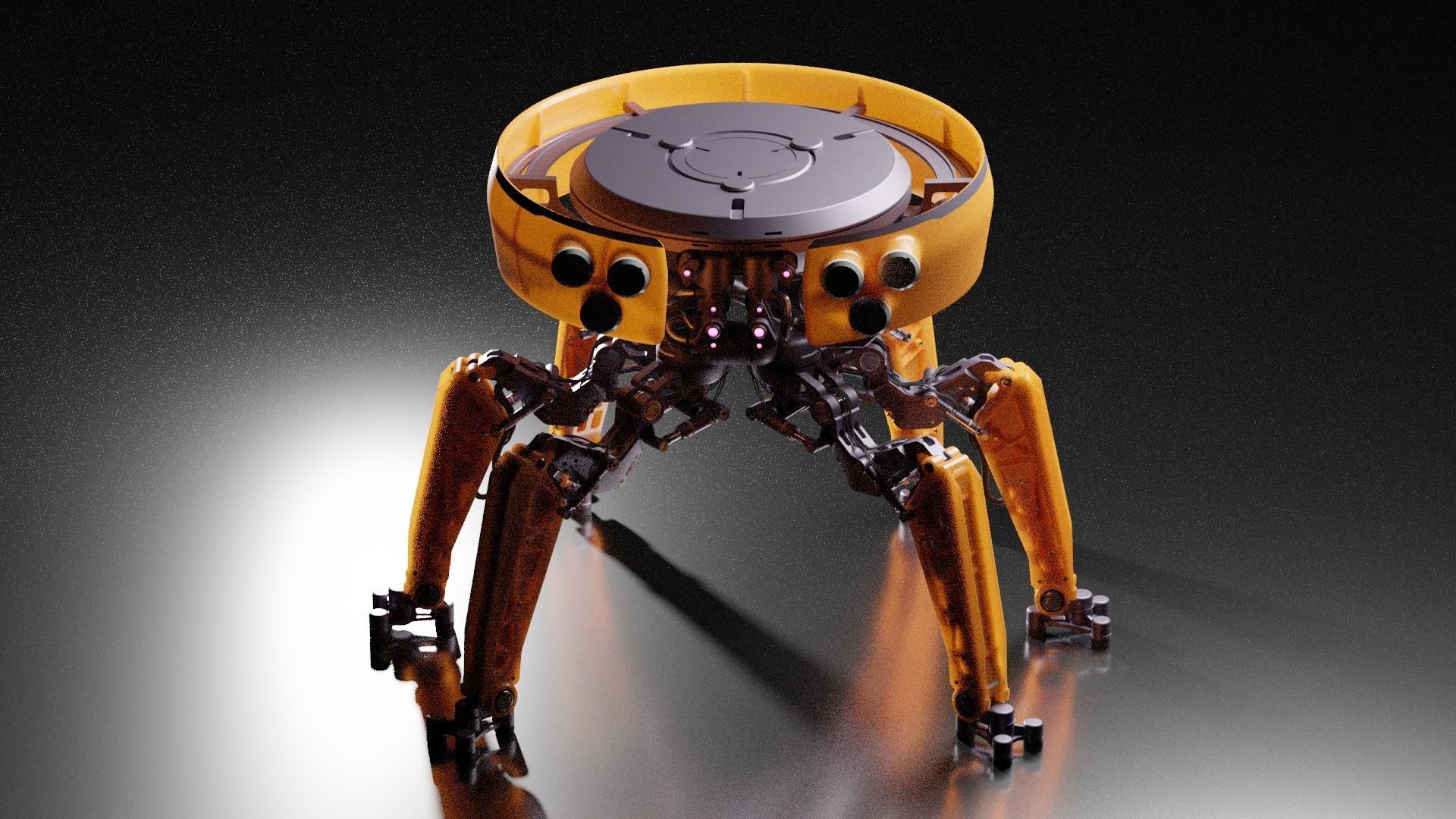 Crabot robot 3D model_7