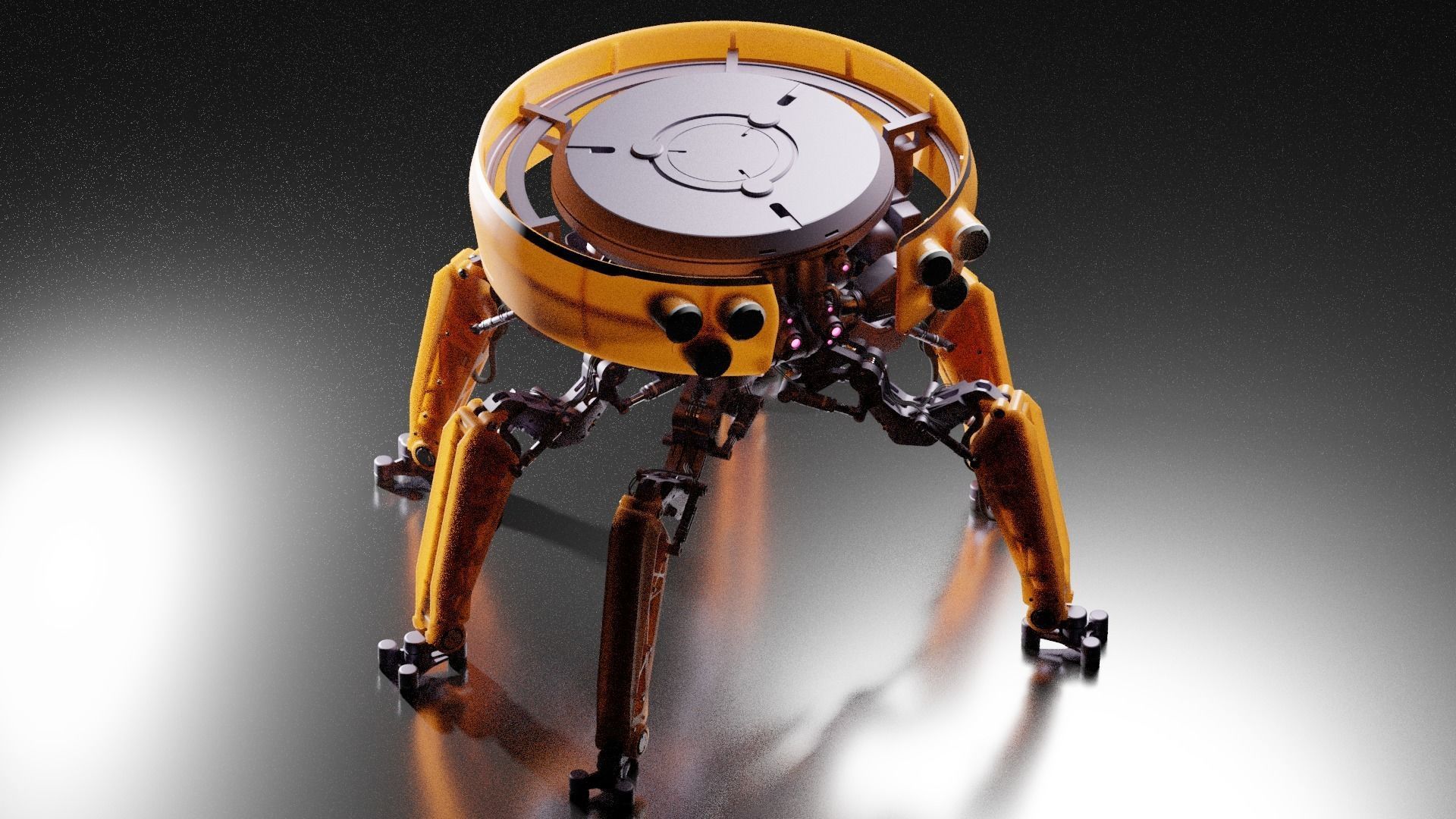 Crabot robot 3D model_5