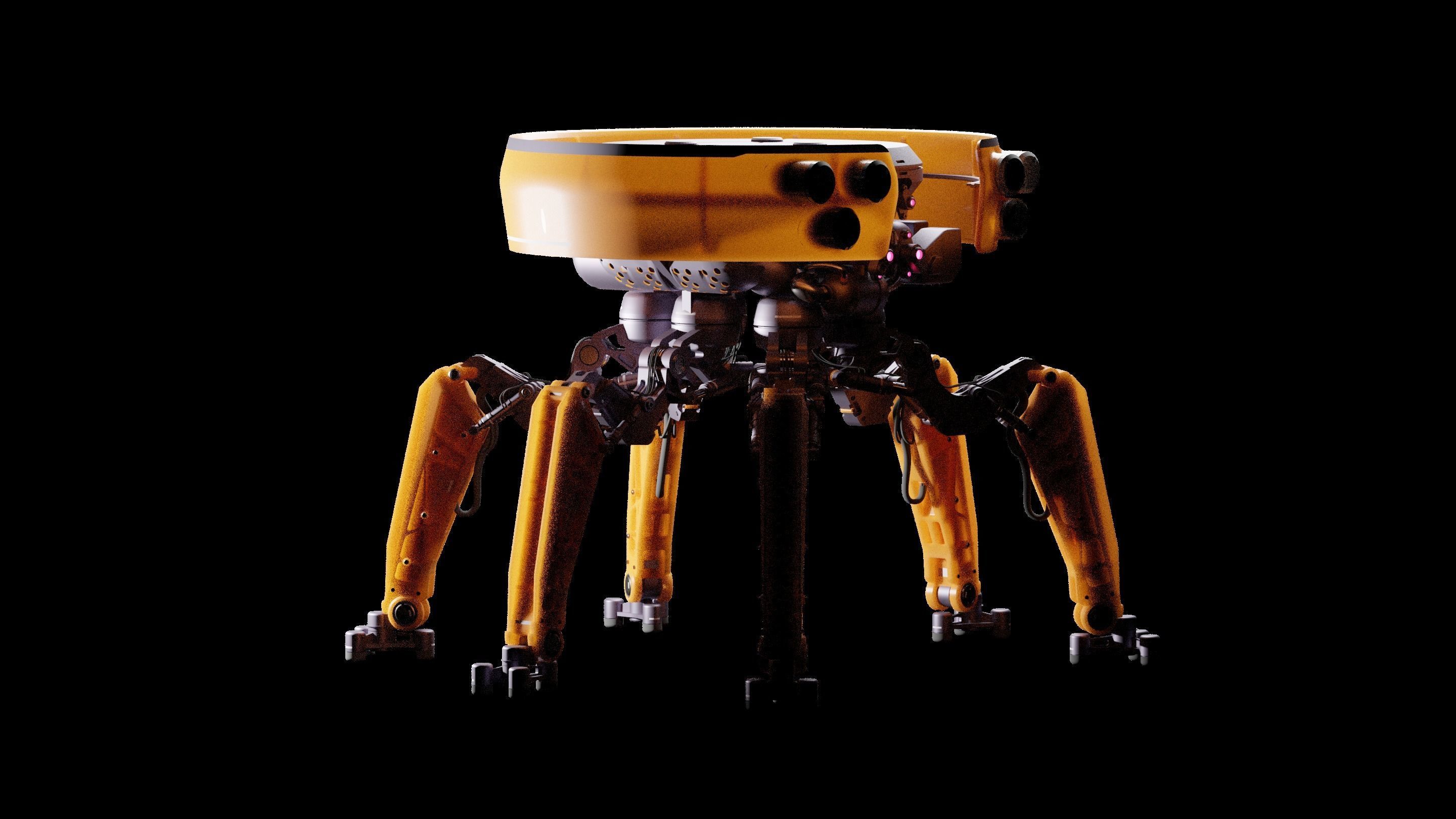 Crabot robot 3D model_13