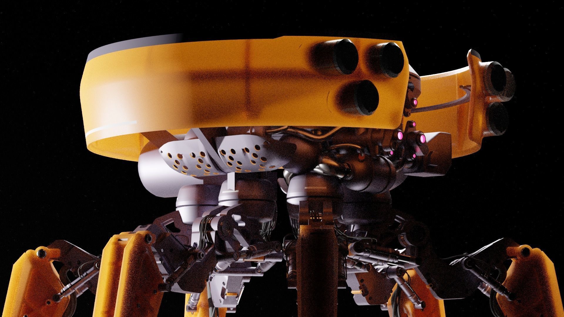 Crabot robot 3D model_1