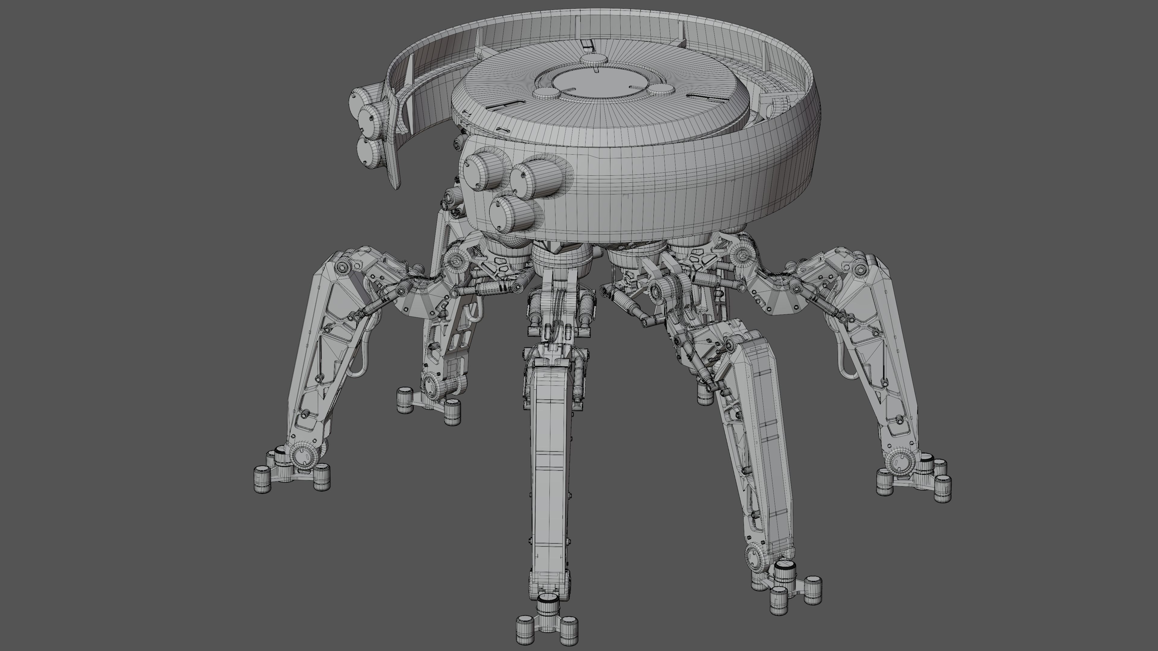 Crabot robot 3D model_8