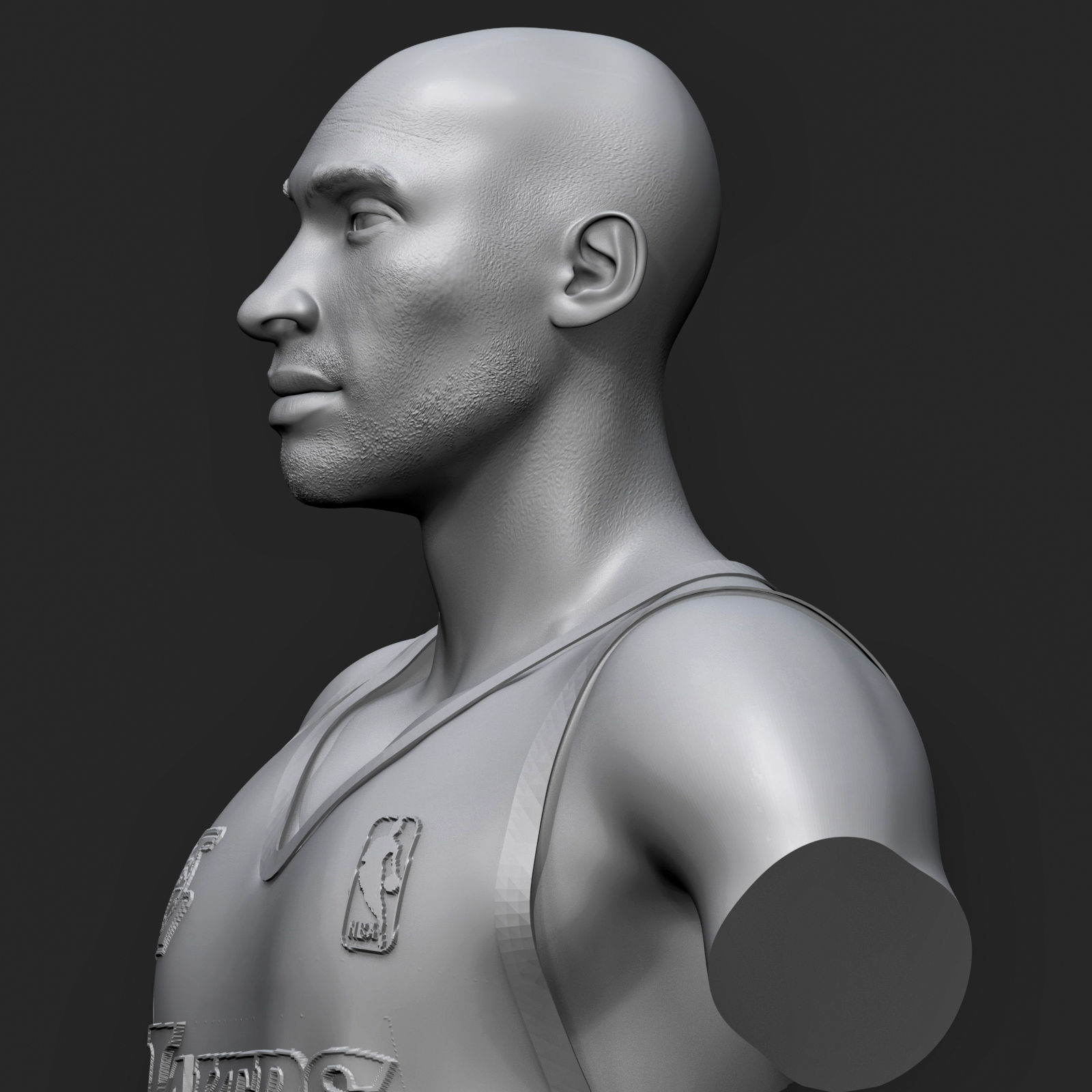  Kobe Bryant 3D Printable  3D print model_11
