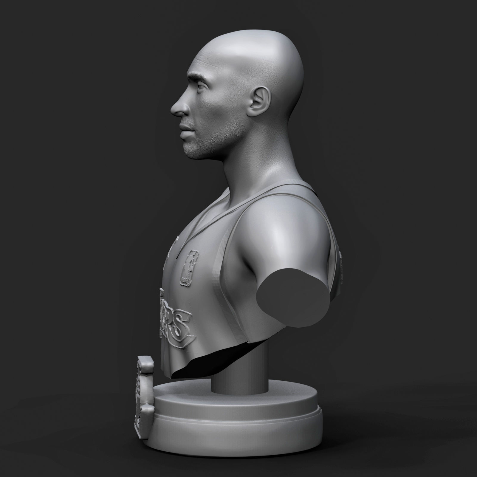  Kobe Bryant 3D Printable  3D print model_5