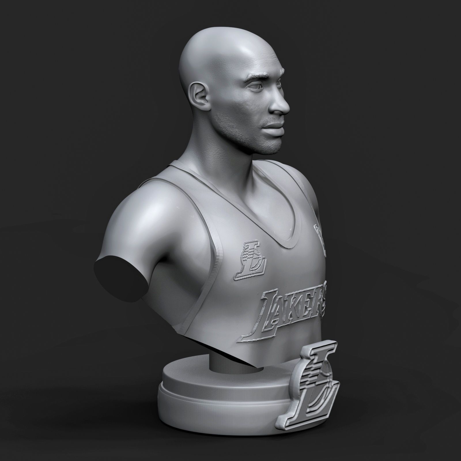  Kobe Bryant 3D Printable  3D print model_8