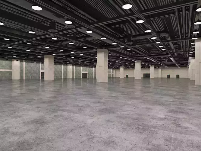 Fair Exposition Center 3D model