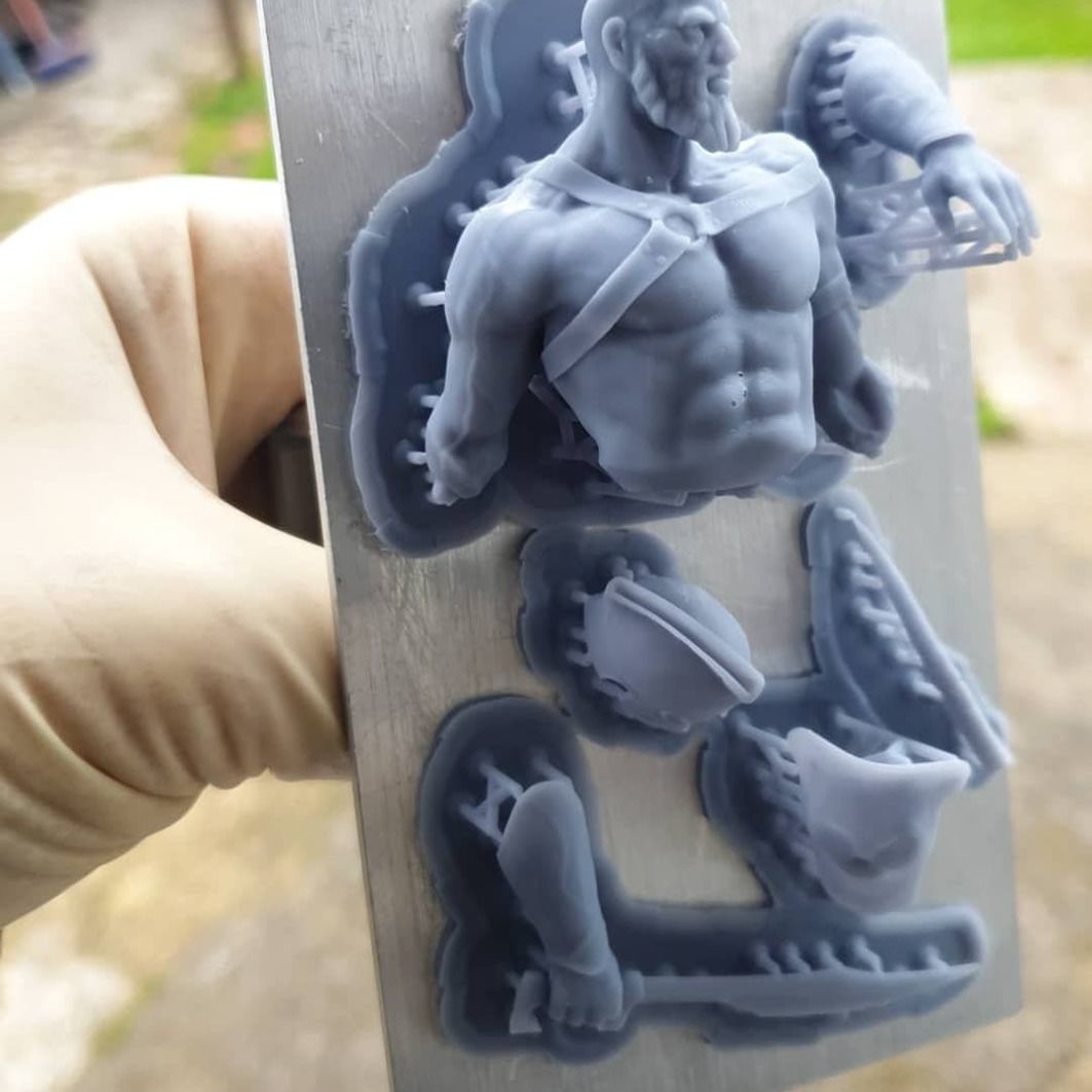 Spartan warrior 3D print model_5