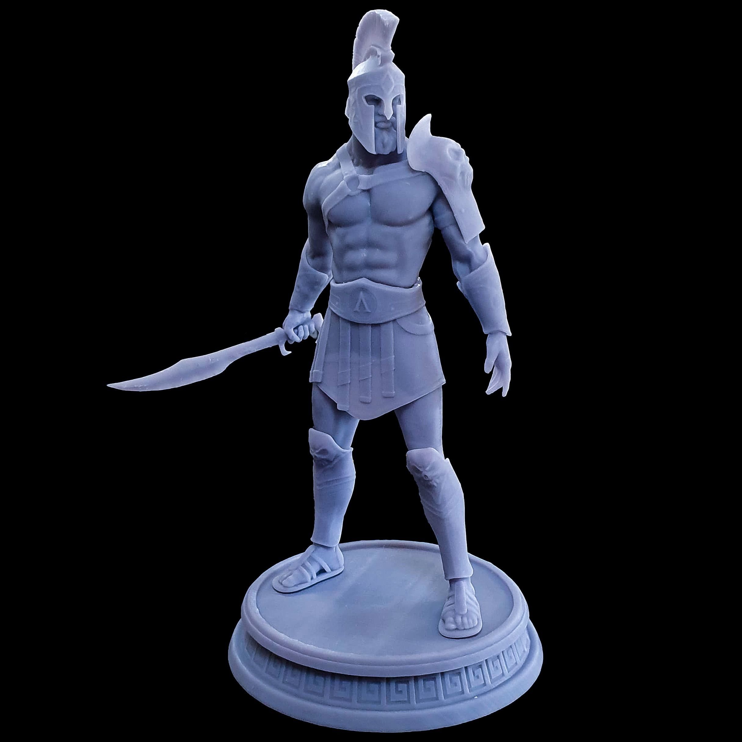 Spartan warrior 3D print model_8