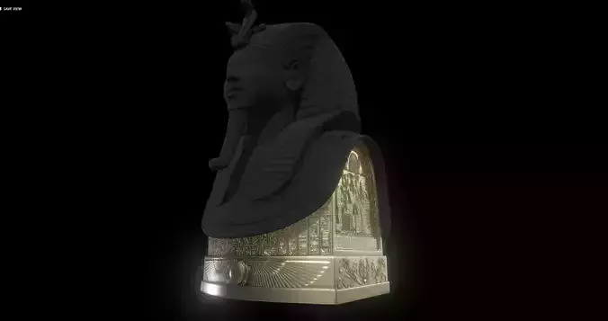 Tutankhamun Mask Stand