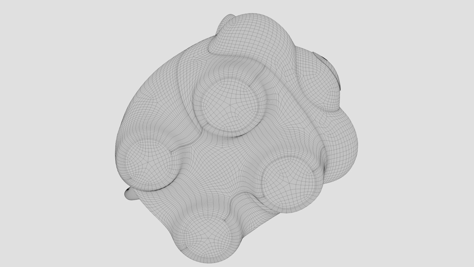 stuffed animal pig 3D model_19