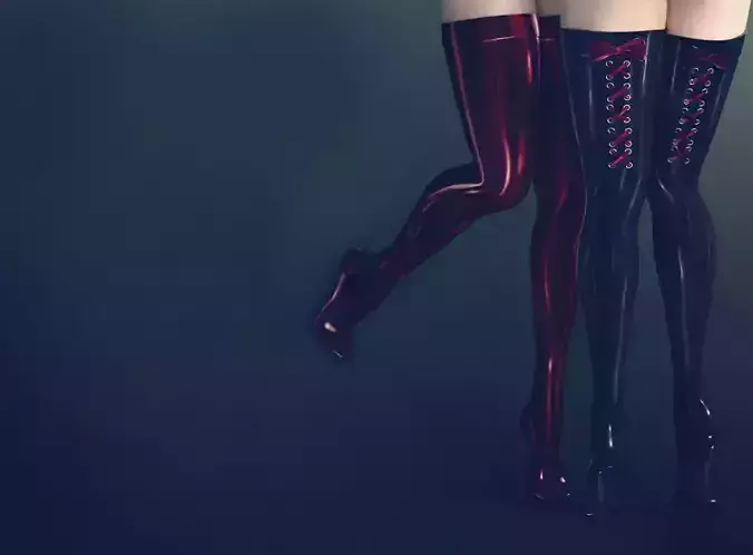 Latex Stockings