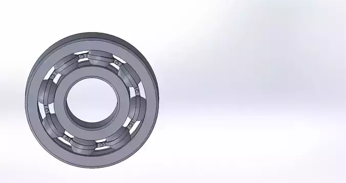 Bearing ball 3D model