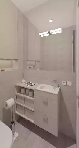 Simle wc room Free 3D model