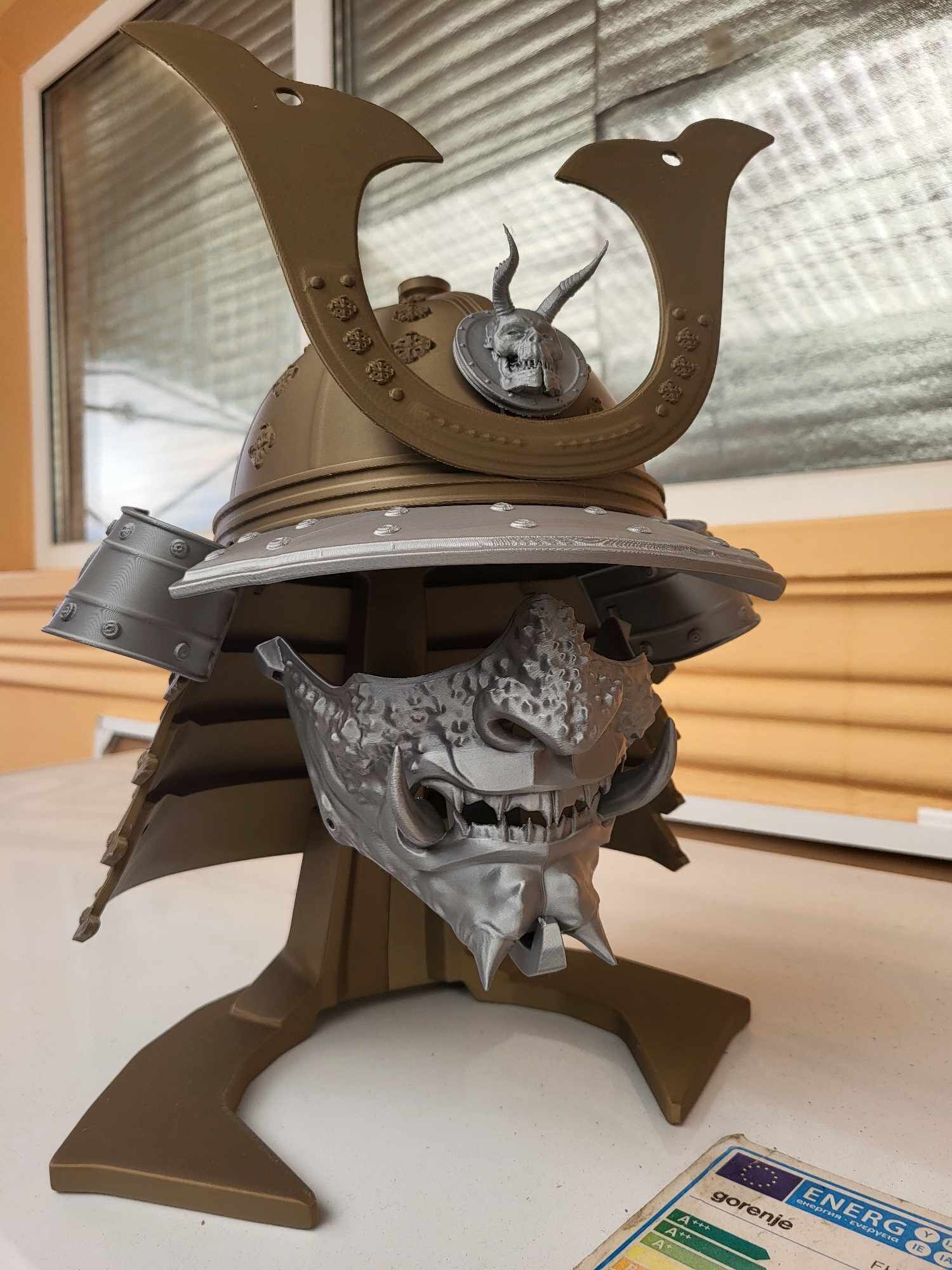 Kabuto I - samurai helmet 3D print model_23