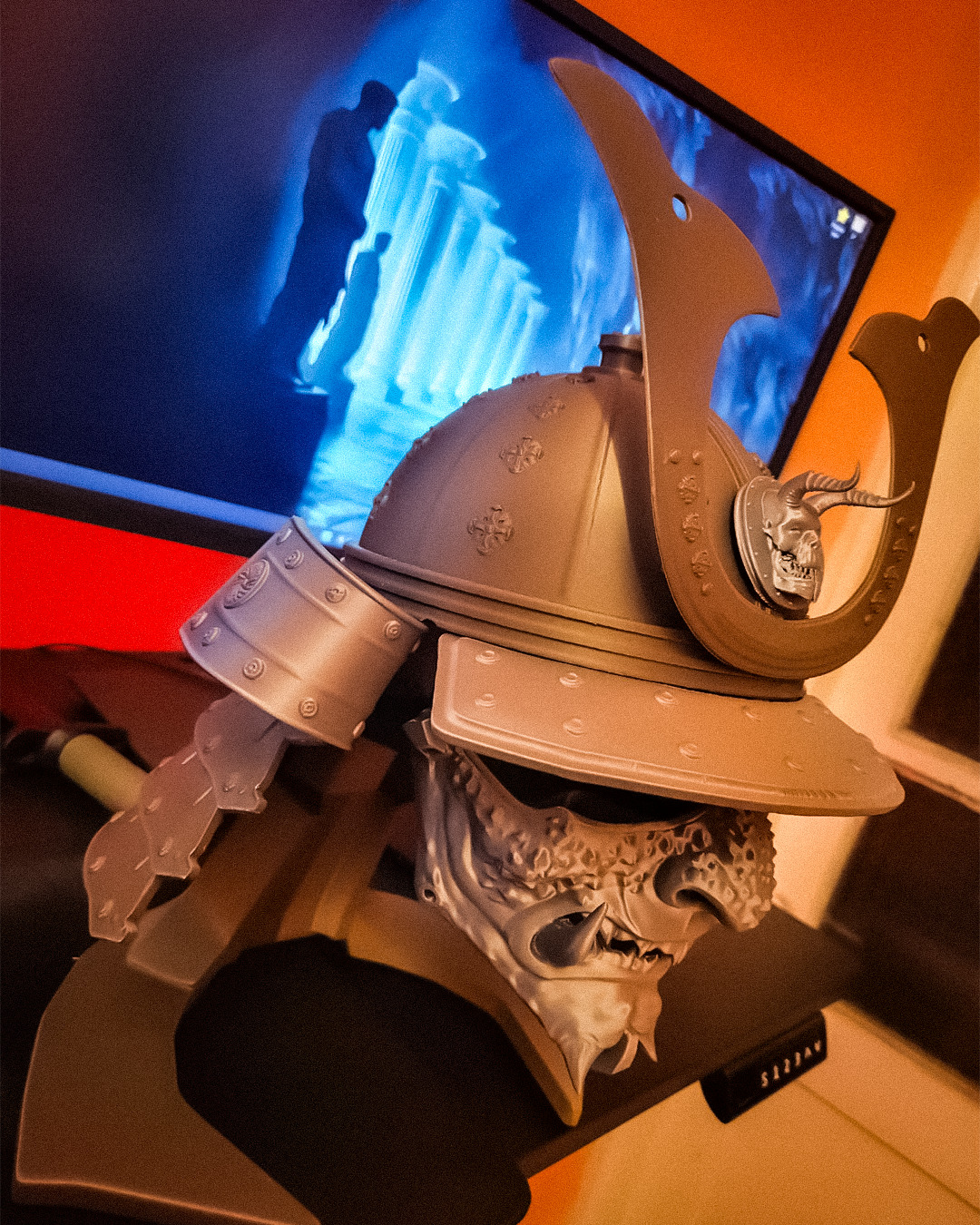 Kabuto I - samurai helmet 3D print model_7