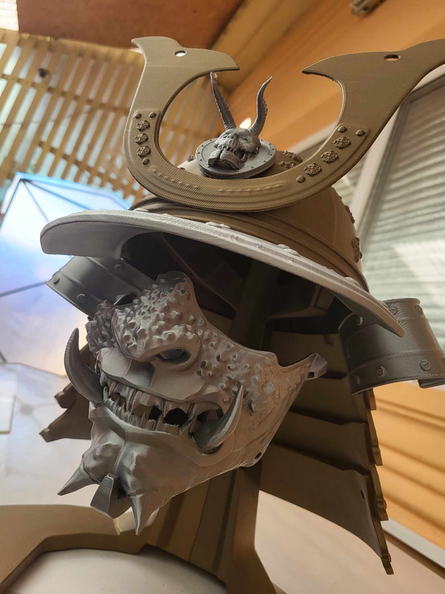 Kabuto I - samurai helmet 3D print model_22