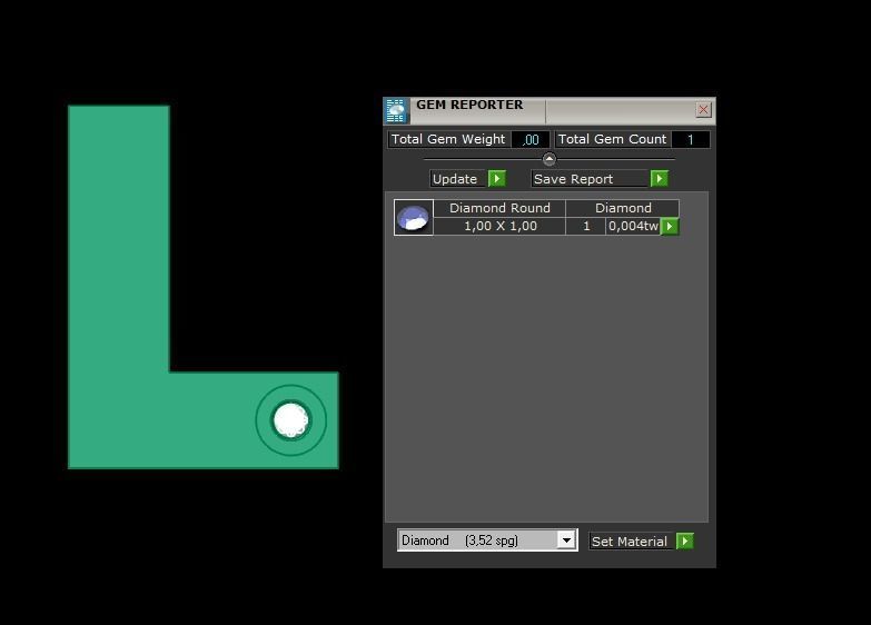 Alphabet L Pendant  3D print model_1