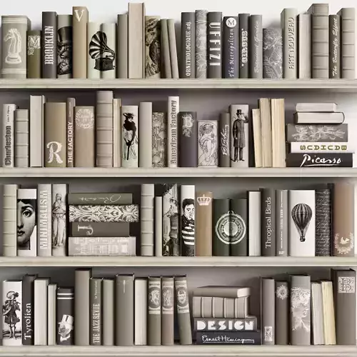 Classic Books 27 3D model