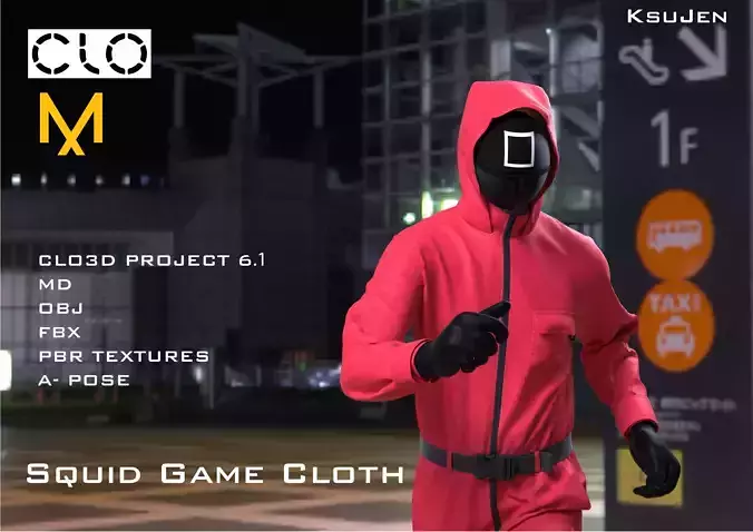 Squid Game Cloth
