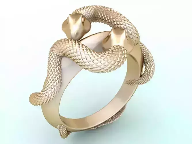 Snake ring - N843