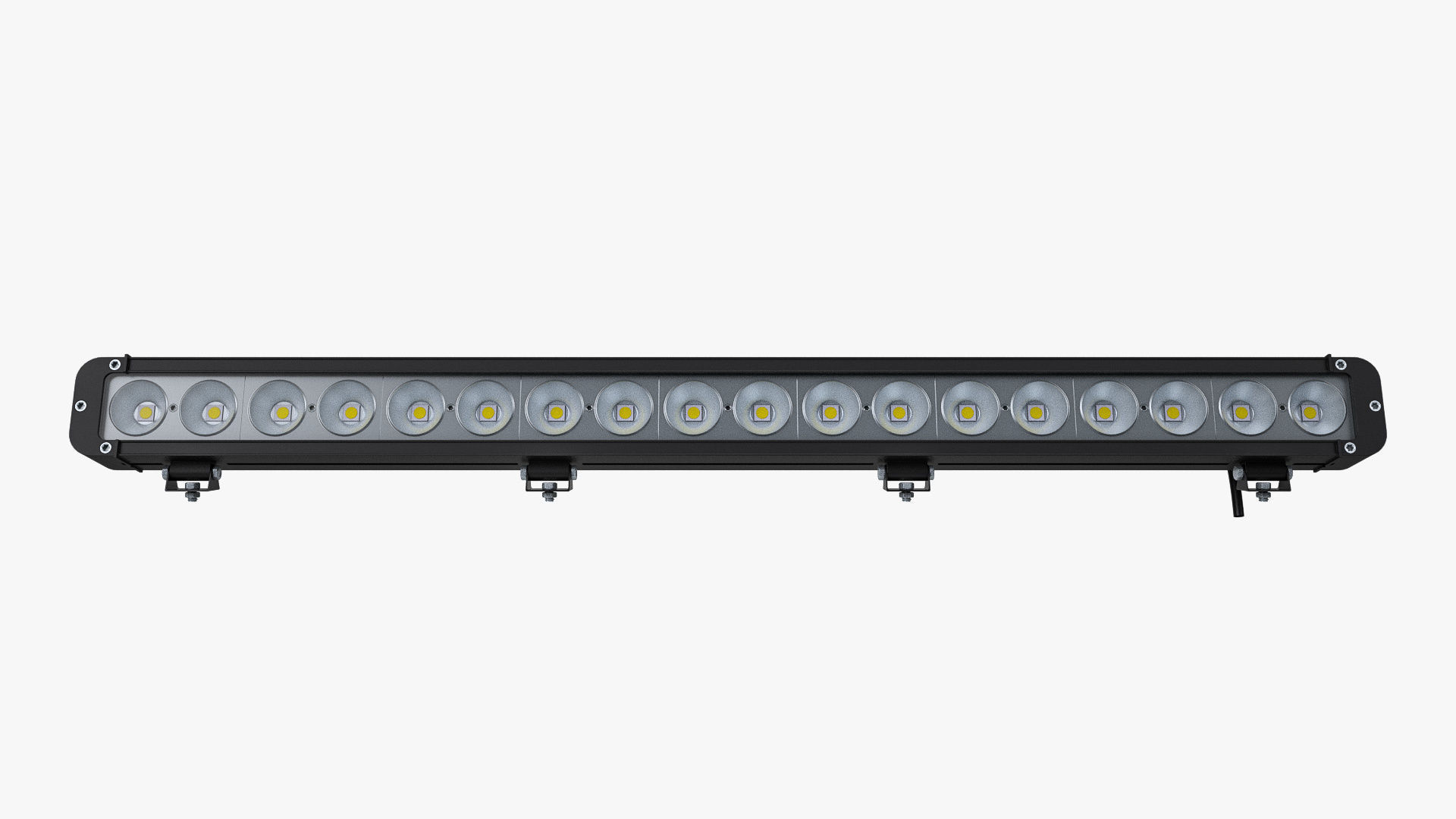 Large LED Light Bar 3D model_1