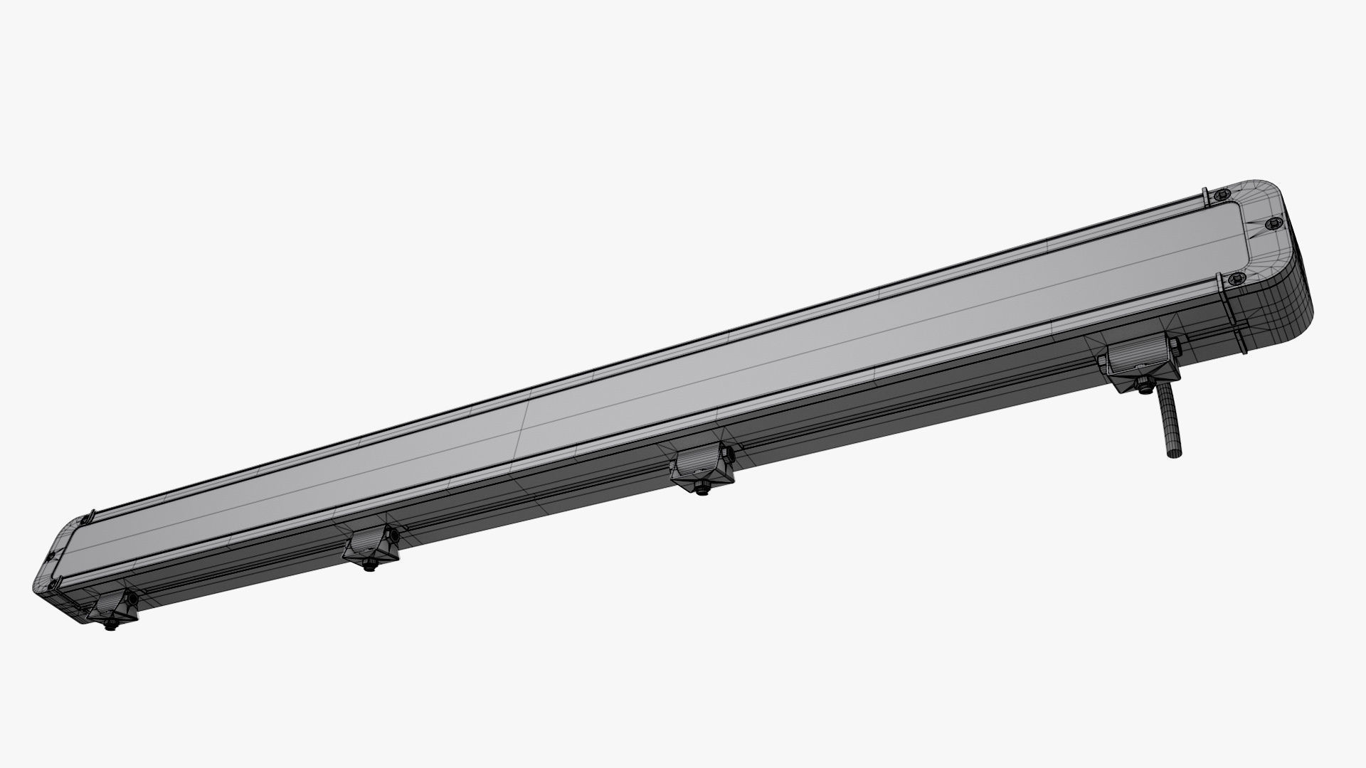 Large LED Light Bar 3D model_14