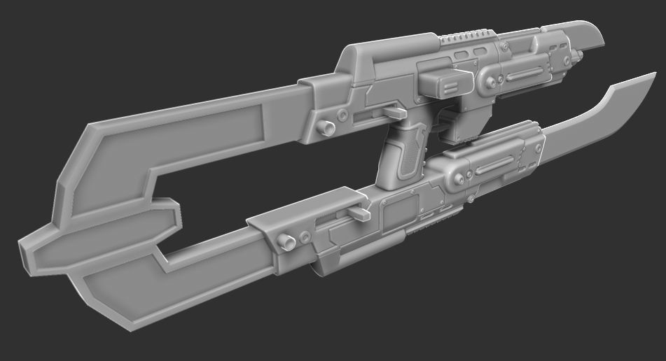 Sovereign Protector STW48 Blaster Rifle Full Size STL 3D print model_5