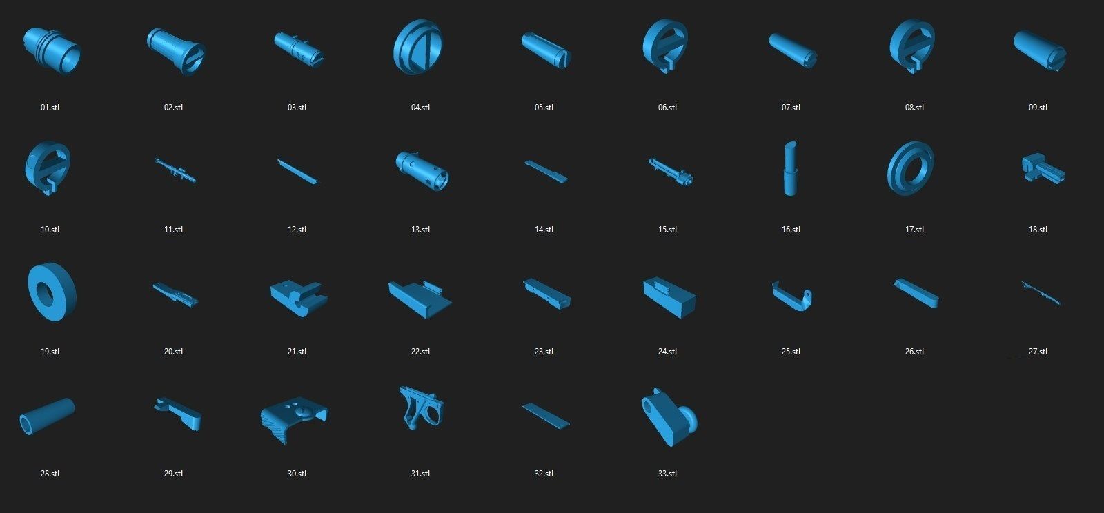 Sovereign Protector STW48 Blaster Rifle Full Size STL 3D print model_3