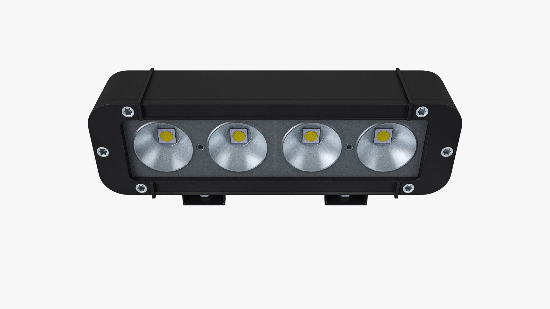 Medium LED Light Bar 3D model_3
