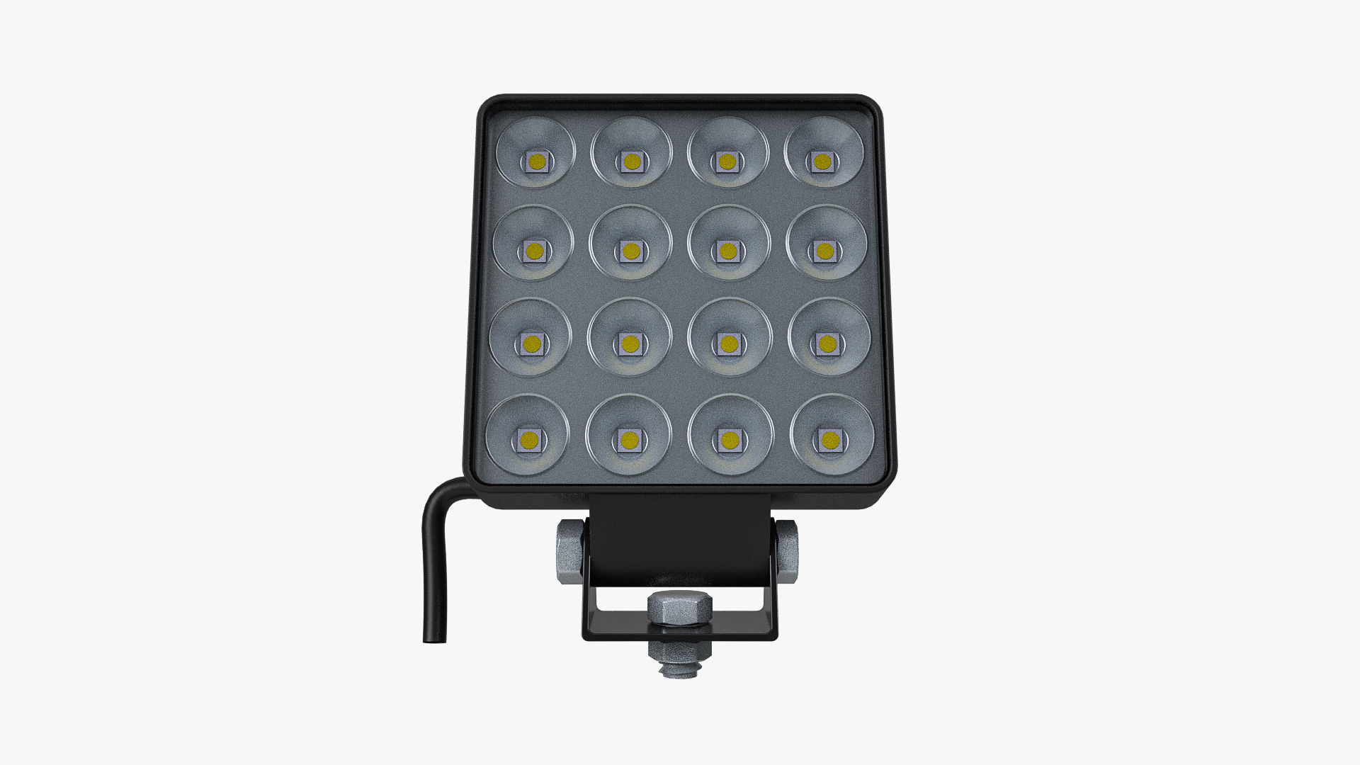 Small LED Light Bar 3D model_1