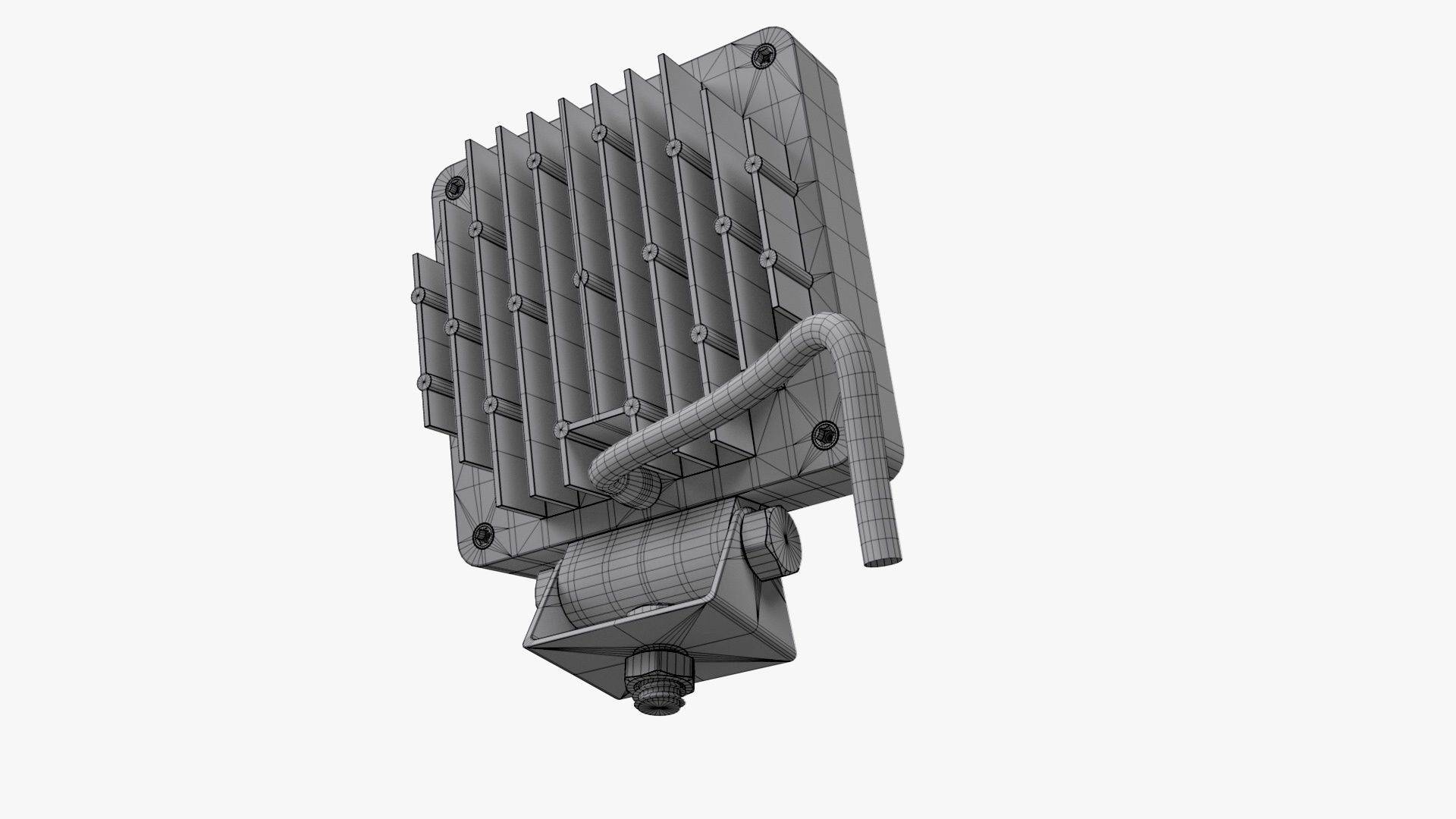 Small LED Light Bar 3D model_14