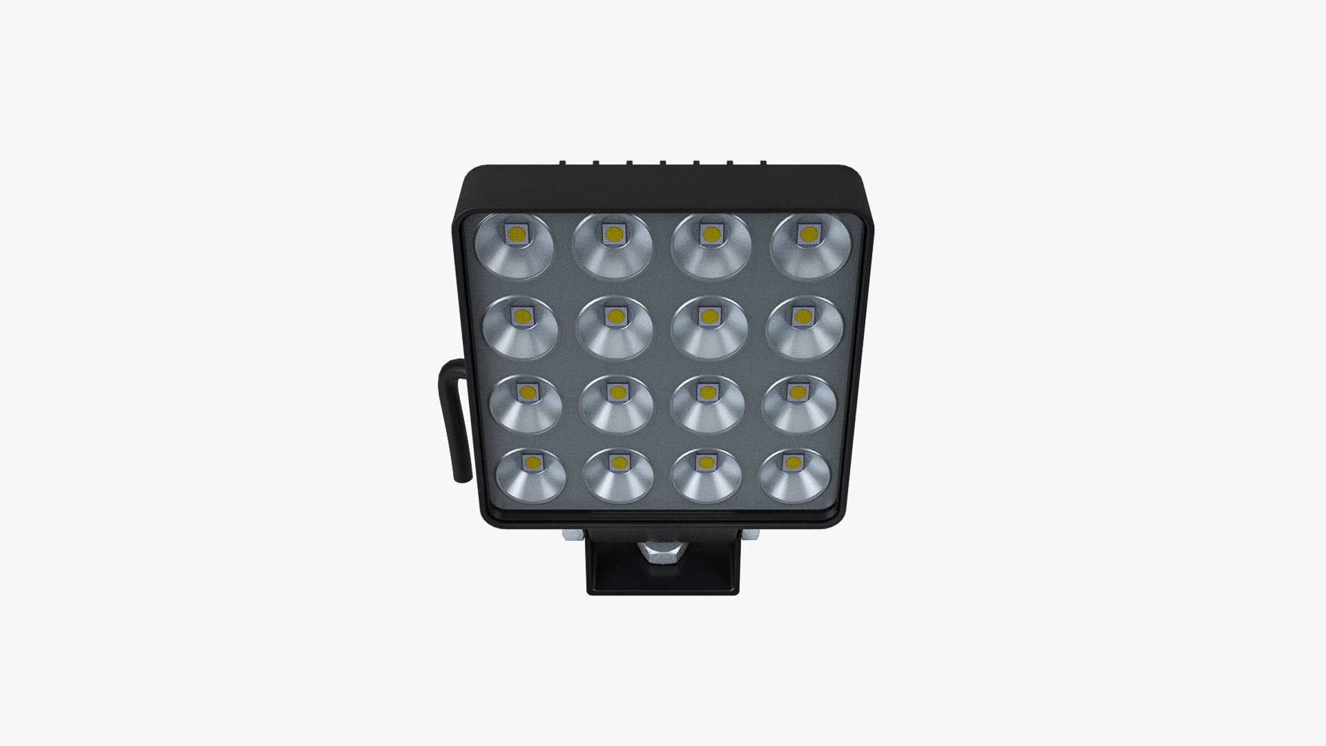 Small LED Light Bar 3D model_3