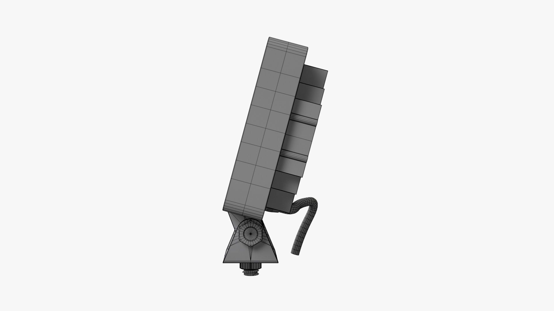 Small LED Light Bar 3D model_11