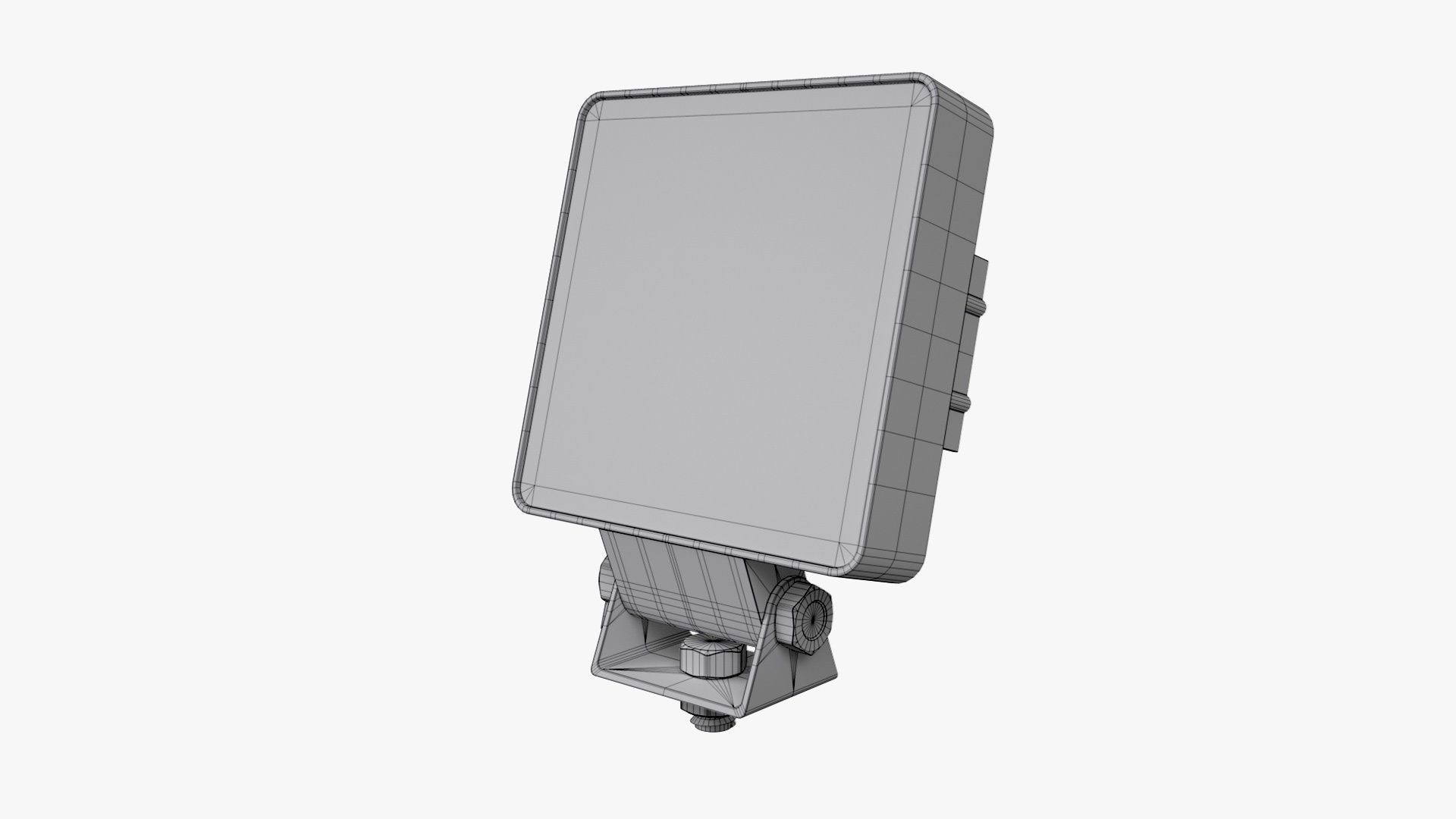 Small LED Light Bar 3D model_9