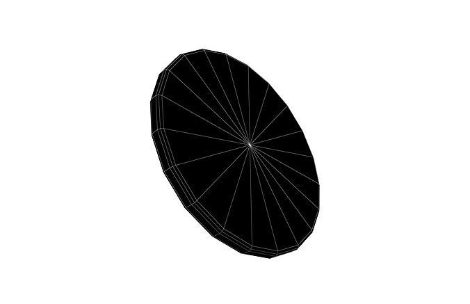 Tea Bread v1 001 Low-poly 3D model 5