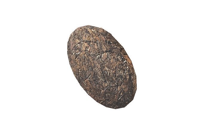 Tea Bread v1 001 Low-poly 3D model 3