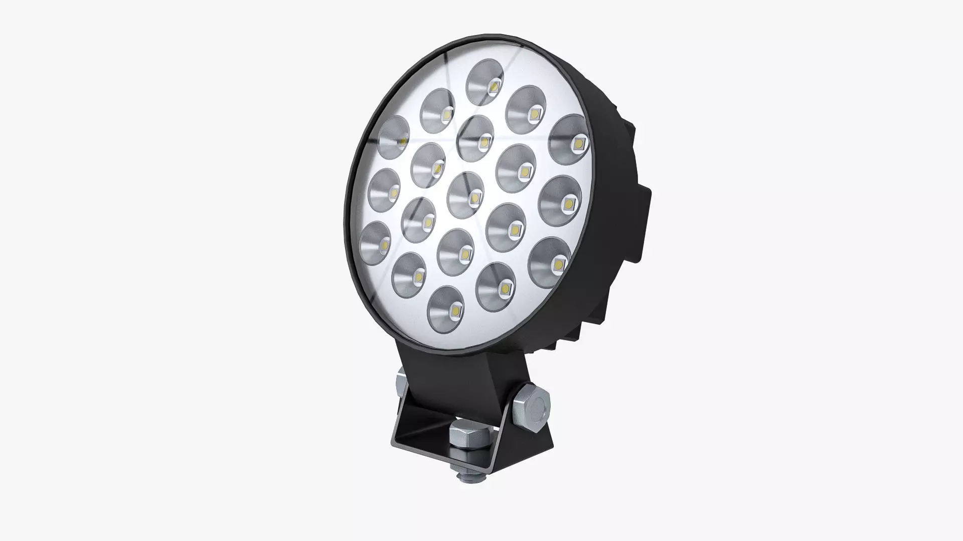 Circular LED Light Bar 3D model