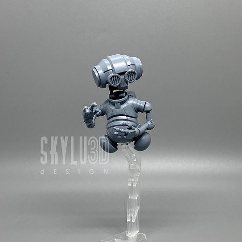 AZI-3 One12 Scale articualted 3d STL figure 3D print model