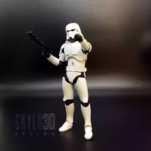 TK Gen 1 Prototype Trooper One12 custom STL kit 3D print model