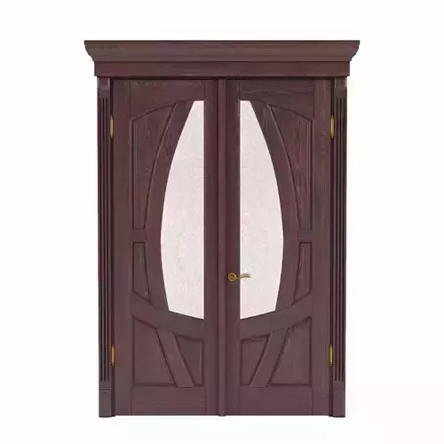 Wooden Door 3D model