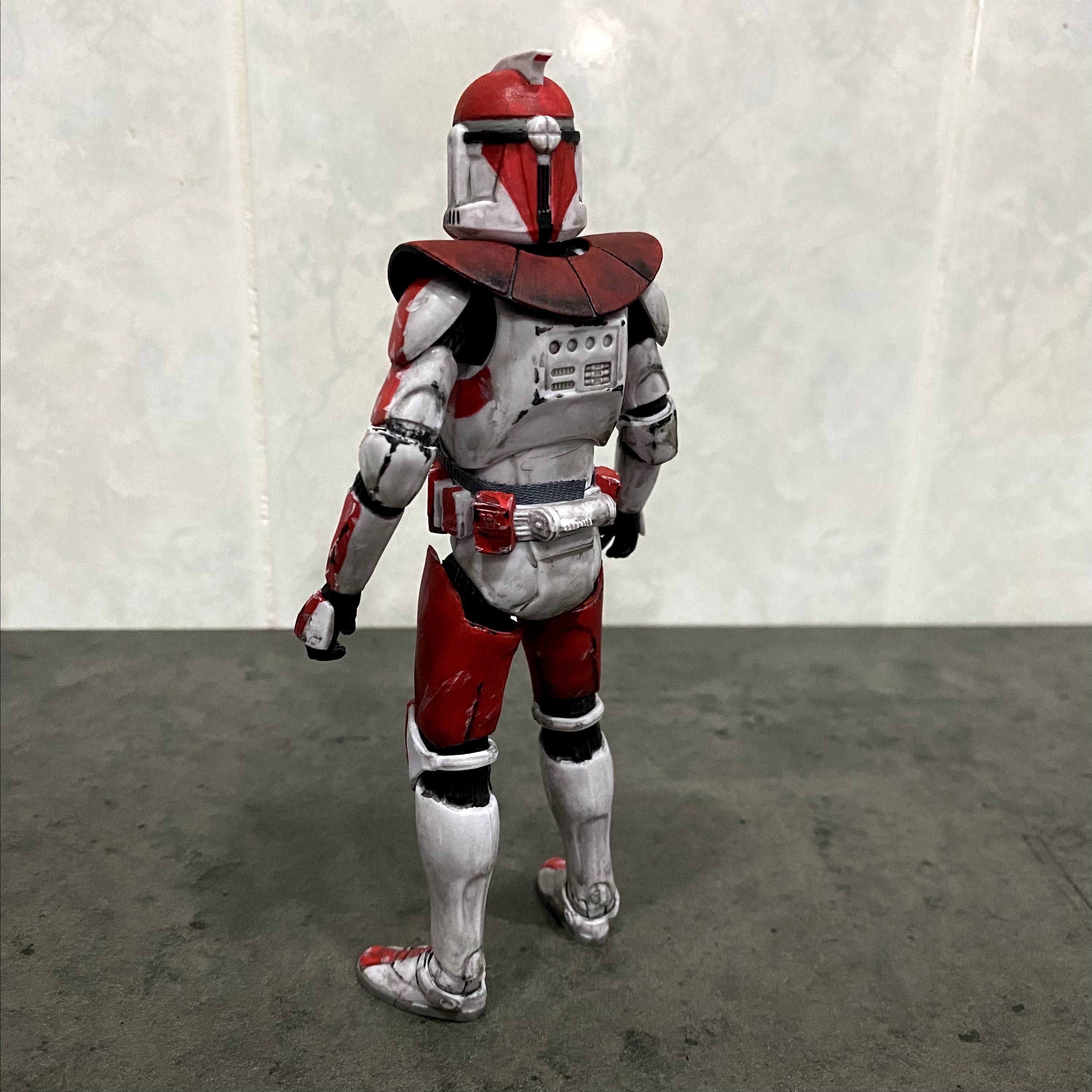 Clone Trooper Shoulder Armor Set STL 3D print model_4