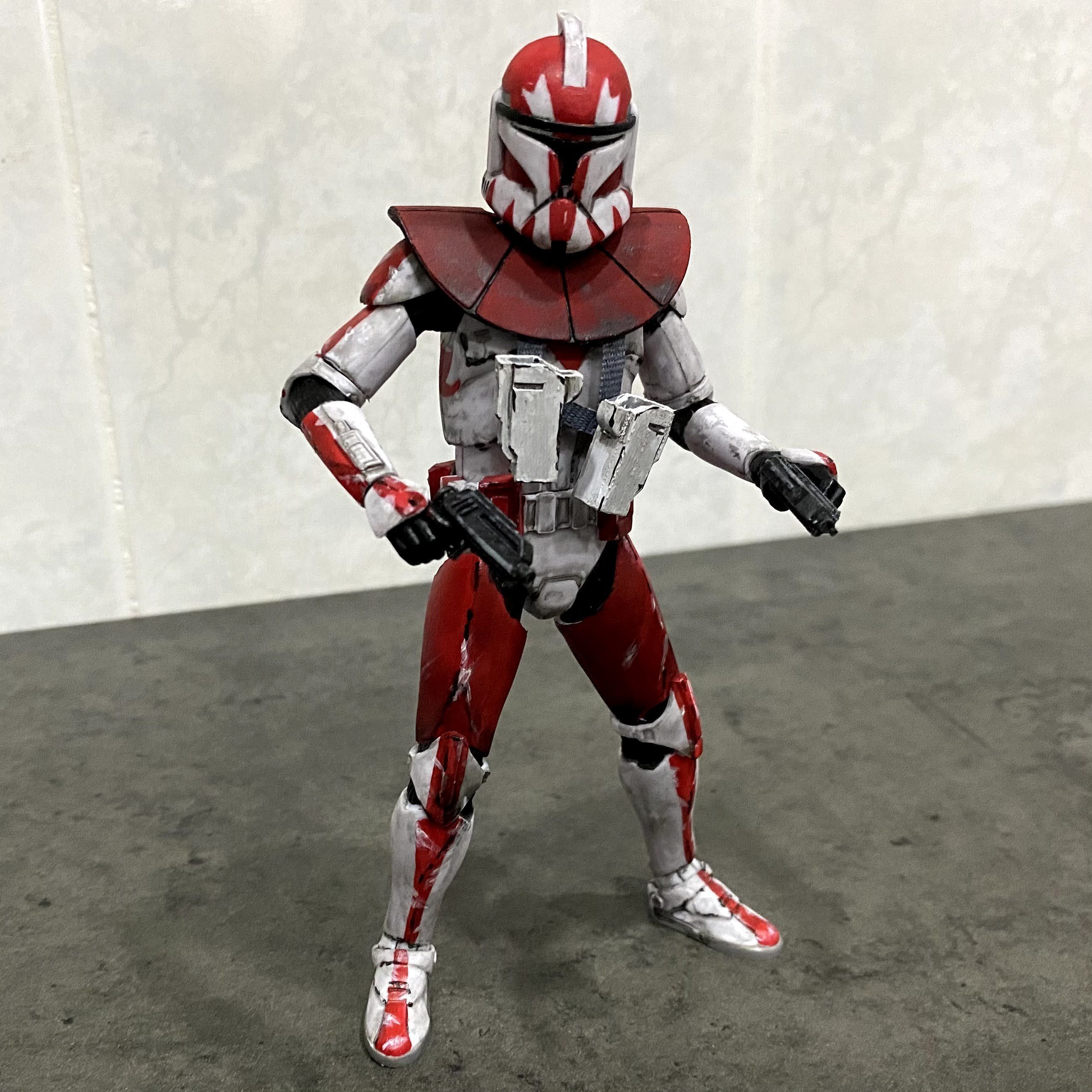 Clone Trooper Shoulder Armor Set STL 3D print model_5