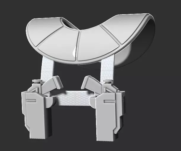 Clone Trooper Shoulder Armor Set STL 3D print model_0