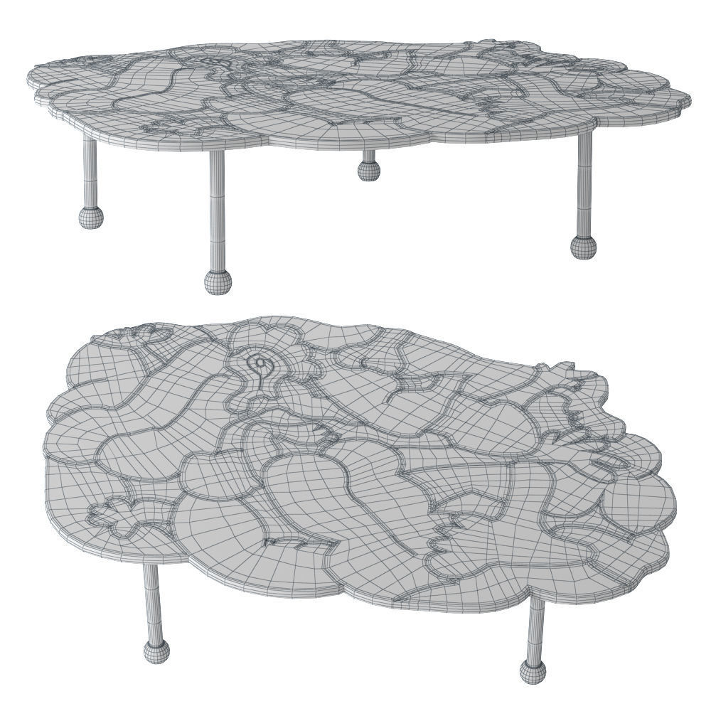 The future perfect Wolstons chicharron coffee table 3D model_2