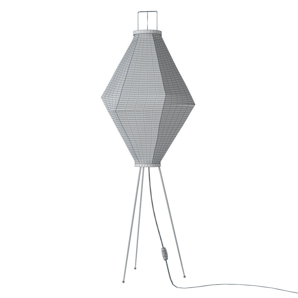 Vitra Akari 13A 3D model_3