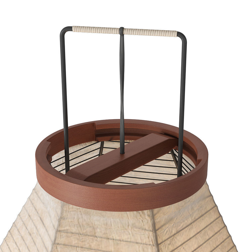 Vitra Akari 13A 3D model_1