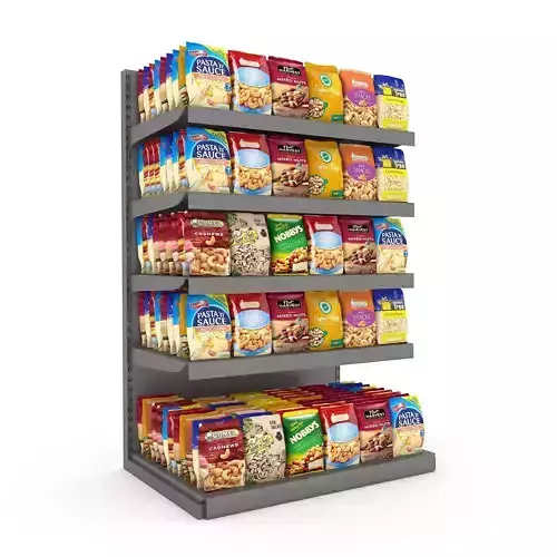 cookie and chips store 3D model