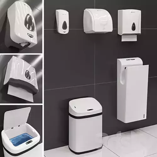 Bathroom Kit Ksitex Tenarchstudio   render ready vray 