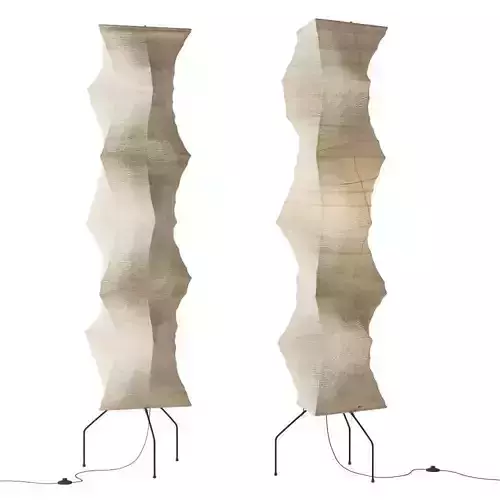 Vitra Akari 33N and UF4-33N floor lamp an suspension lamp